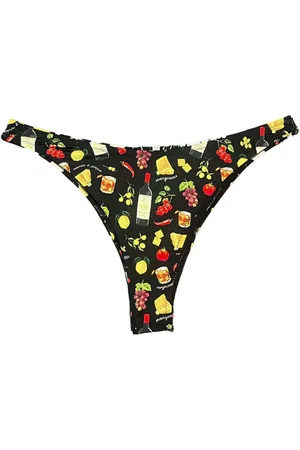 FLEUR DU MAL High-leg bikini bottoms