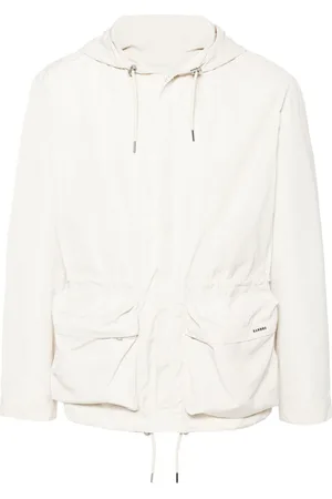 Sandro Logo-lettering hooded jacket