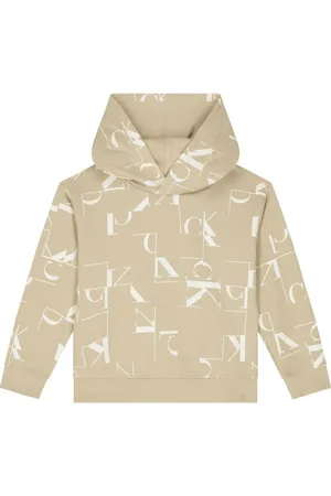 Calvin Klein All-over logo-print hoodie