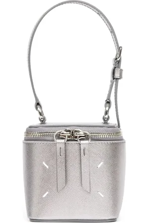 Maison Margiela Micro Cube leather tote bag