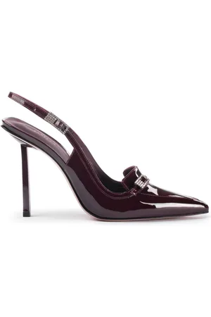 LE SILLA Morgana patent-leather pumps