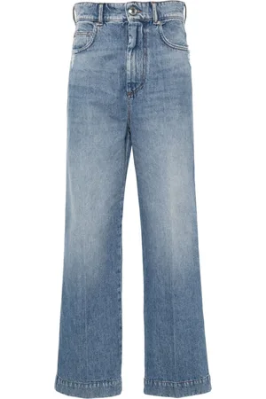 Sportmax High-rise straight-leg jeans