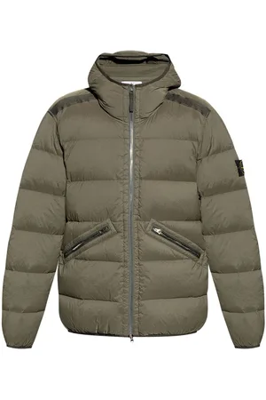 Stone Island Hooded padded jacket