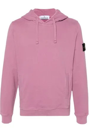Stone Island Compass-badge organic-cotton sweatshirt