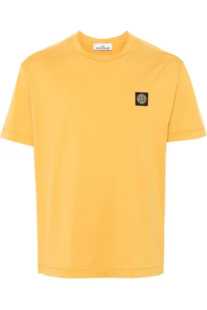 Stone Island Compass-patch cotton T-shirt