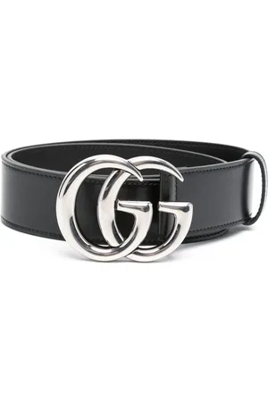 Gucci Double G leather belt