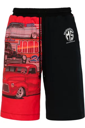Marine Serre Regenerated Graphic T-shirt bermuda shorts