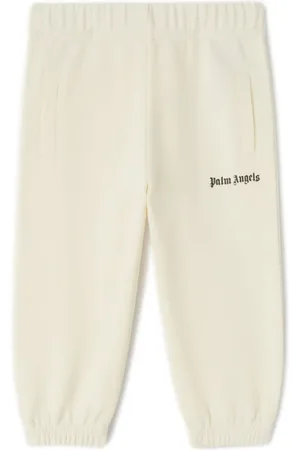 Palm Angels Logo-print cotton track pants