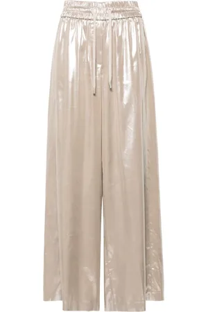 PESERICO SIGN Lam?? wide-leg trousers