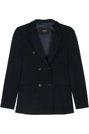SEVENTY BY SERGIO TEGON Double-breasted knitted blazer