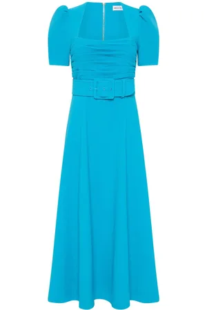 Rebecca Vallance Ella belted midi dress