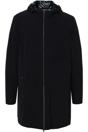 HERNO Lightweight hooded parka coat