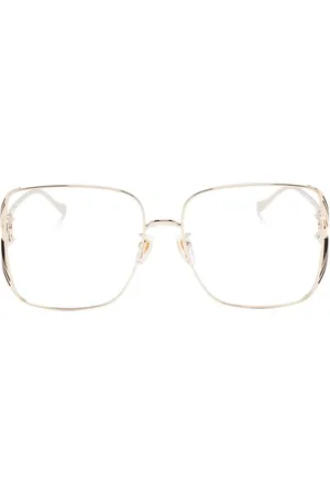 Gucci Interlocking G square-frame glasses