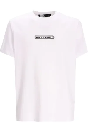 Karl Lagerfeld Logo-appliqu?? cotton T-shirt