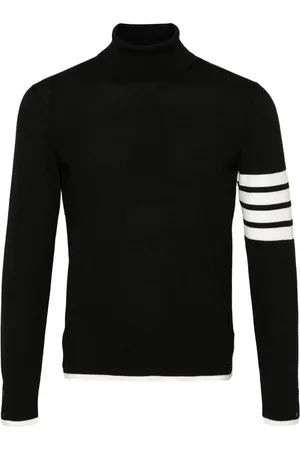Thom Browne 4-Bar roll-neck wool jumper