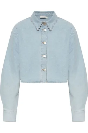 Gestuz Washed buttoned shirt