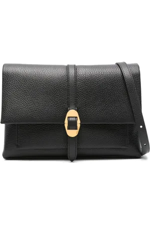 Coccinelle Logo-buckle clutch bag