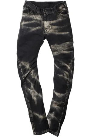 JULIUS Faded straight-leg jeans