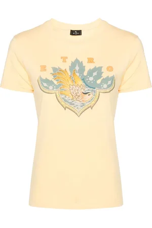 Etro Graphic-print cotton T-shirt