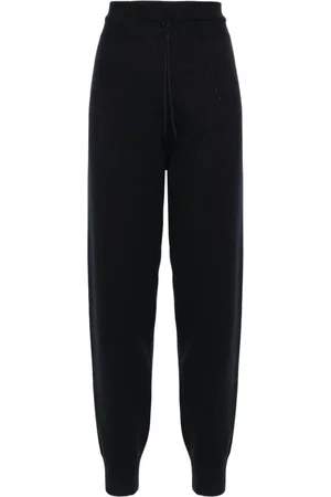 Fabiana Filippi Glittered knitted track pants