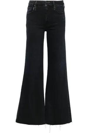Mother The Roller Fray mid-rise bootcut jeans