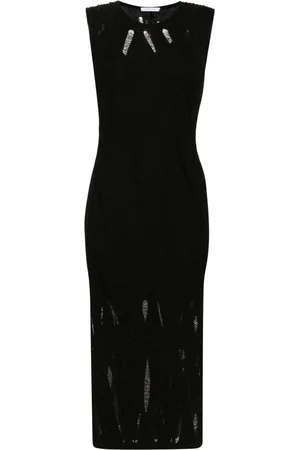 Patrizia Pepe Sleeveless knitted midi dress