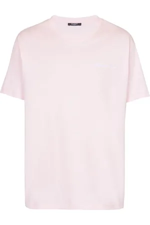 Balmain Logo-embroidered cotton T-shirt