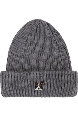PELO FOUNDATION Dog-appliqu?? beanie