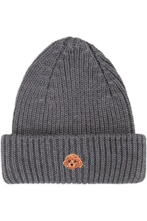 PELO FOUNDATION Dog-appliqu?? beanie
