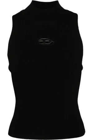 Diesel M-Onervax mock-neck top