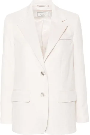 PESERICO SIGN Single-breasted corduroy blazer
