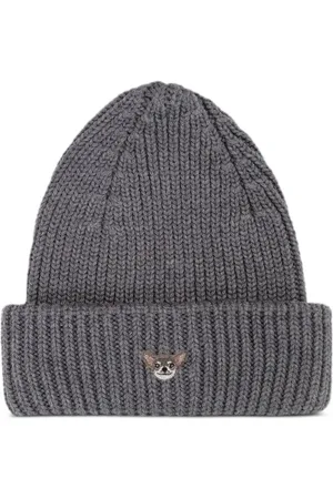 PELO FOUNDATION Dog-appliqu?? beanie