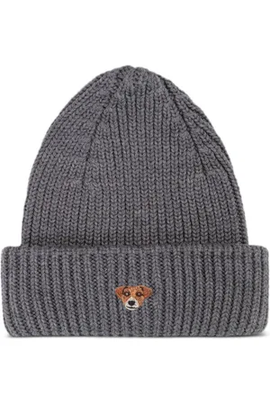 PELO FOUNDATION Jack Russel patch beanie