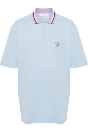 WALES BONNER Air piqu?? polo shirt