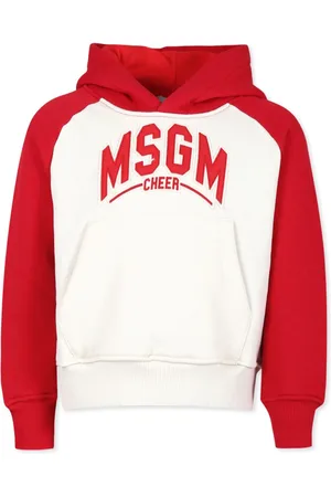 Msgm Logo-embroidered hoodie