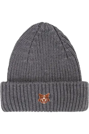 PELO FOUNDATION Dog-appliqu?? beanie