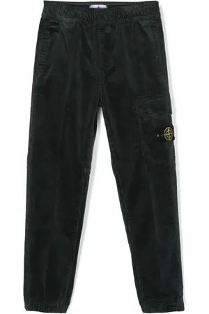 Stone Island Compass-badge corduroy trousers
