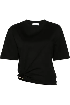 Paco rabanne Signature piercing jersey T-shirt