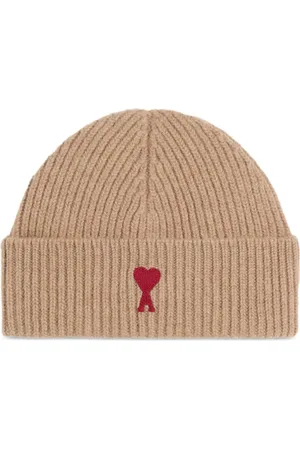 Ami Ami de Coeur ribbed wool beanie