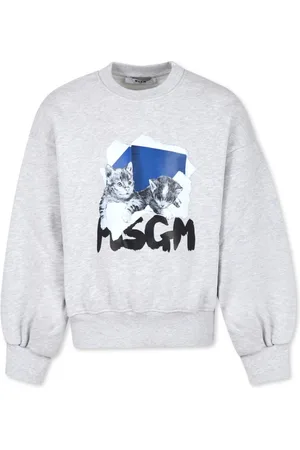 Msgm Logo-print sweatshirt