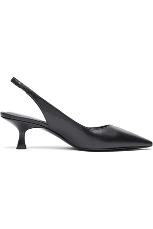 Stuart Weitzman 35mm Naomi leather pumps