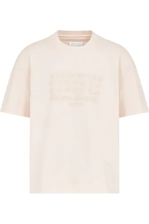 Maison Margiela Logo-embroidered cotton T-shirt