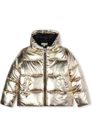 Michael Kors Logo-embossed puffer jacket