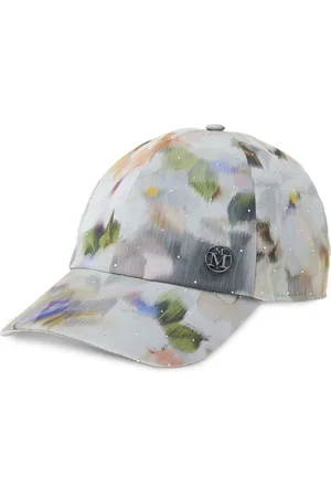Le Mont St Michel Tiger abstract-print baseball cap