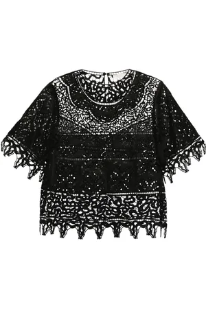 ULLA JOHNSON Aria lace blouse