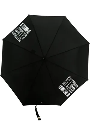 Moschino Barcode-print foldable umbrellla