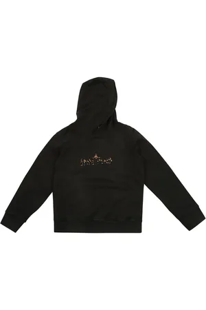 Stone Island Logo-print cotton hoodie