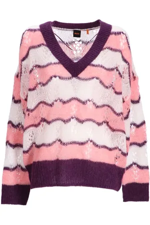 HUGO BOSS Fornello open-knit jumper