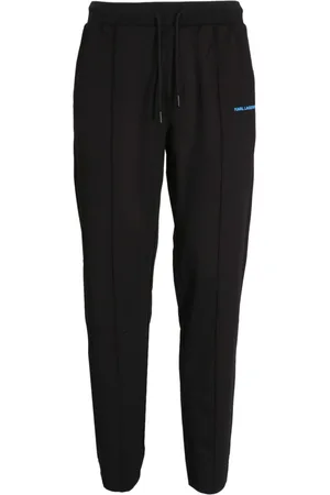 Karl Lagerfeld Pintucked tapered track pants