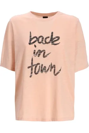HUGO BOSS Slogan-print T-shirt